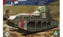2025 WWI Medium Tank Mk A Whippet TAKOM 1:35, сборные модели бронетехники, танков, бтт, scale35