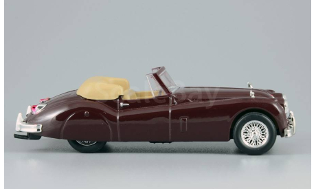 Суперкары №4 Jaguar XK 140, журнальная серия Суперкары (DeAgostini), Суперкары. Лучшие автомобили мира, журнал от DeAgostini, scale43