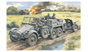 72461 Германский легкий тягач Krupp L2H143 Kfz69 ICM 1:72, сборные модели бронетехники, танков, бтт, scale72