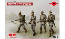 35679 Германская пехота (1914 г.), (4 фигуры) icm 1/35, миниатюры, фигуры, scale35