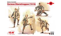 35692 Фигуры, Германские штурмовые части (1918 г.) icm 1:35, миниатюры, фигуры, scale35