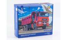 1657AVD KAMAZ-65802-87(S5) самосвал 1:43 AVD Models, сборная модель автомобиля, scale43, КамАЗ
