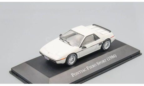 Pontiac Fiero 1986 1:43 Автоклассика, масштабная модель, Altaya, scale43