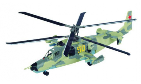 Военные Вертолеты №5 - Ка-50, журнальная серия масштабных моделей, DeAgostini, 1:72, 1/72