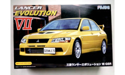 039206 Mitsubishi Lancer Evolution VII GSR 2002 с масками для окон 1:24 Fujimi
