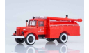 Наши Грузовики №22 АЦ-30 (205) автоцистерна пожарная 1:43, масштабная модель, scale43
