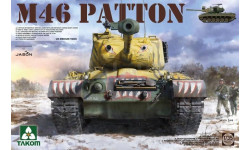 сборная модель   2117 US Medium Tank M-46 Patton 1:35 TAKOM