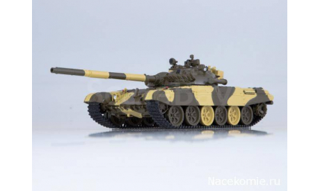Наши танки №1 - Т-72А, журнальная серия масштабных моделей, Modimio Collections, scale43