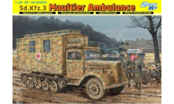 Сборная модель Грузовик Sd.Kfz.3 Maultier Ambulance Dragon 1:35