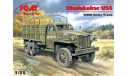 35511 Studebaker US6, Армейский грузовой автомобиль 1:35 ICM, сборные модели бронетехники, танков, бтт, scale35