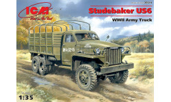 35511 Studebaker US6, Армейский грузовой автомобиль 1:35 ICM