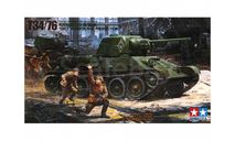 35149 TAMIYA Советский танк Т-34, производства Челябинского Тракторного Завода 1943 г.(1:35), сборные модели бронетехники, танков, бтт, scale35