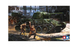 35149 TAMIYA Советский танк Т-34, производства Челябинского Тракторного Завода 1943 г.(1:35)