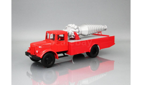 Автолегенды СССР Грузовики №14 — МАЗ-200 АГВТ, журнальная серия Автолегенды СССР (DeAgostini), Автолегенды СССР журнал от DeAgostini, scale43
