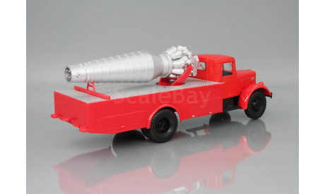Автолегенды СССР Грузовики №14 — МАЗ-200 АГВТ, журнальная серия Автолегенды СССР (DeAgostini), Автолегенды СССР журнал от DeAgostini, scale43