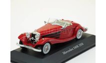 Mercedes-Benz 540K red - 1936 Altaya, Museum Series (музейная серия) 1:43, масштабная модель, scale43