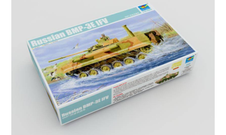 01530 БМП Russian BMP-3E IFV 1:35 Trumpeter, сборные модели бронетехники, танков, бтт, scale35