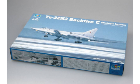 01656 Ту-22М3 Backfire 1:72 Trumpeter, сборные модели авиации, Туполев, scale72