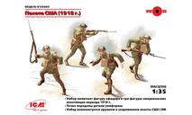 35693 Пехота США (1918 г.) ICM 1:35, миниатюры, фигуры, scale35