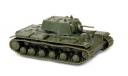 6190	Сов.танк КВ-1 с пушкой Ф32 1:100 ЗВЕЗДА, сборные модели бронетехники, танков, бтт, scale100