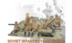 Soviet Infantry Tank Riders Dragon 1:35