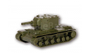 6202 Советский тяжелый танк КВ-2 Звезда 1:100, сборная модель (другое), scale100
