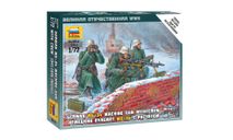 6210 НЕМЕЦКИЙ ПУЛЕМЕТ MG-34 С РАСЧЕТОМ 1:72 ЗВЕЗДА, сборные модели артиллерии, scale72