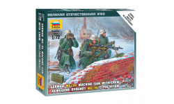 6210 НЕМЕЦКИЙ ПУЛЕМЕТ MG-34 С РАСЧЕТОМ 1:72 ЗВЕЗДА