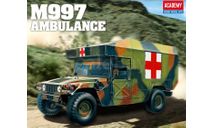 13243 M997 MAXI AMBULANCE 1:35 Academy, сборные модели бронетехники, танков, бтт, scale35