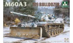 2137 танк М60А3 с бульдозером М9 1:35 TAKOM