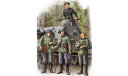 84413 German Infantry Set Vol.1 (Early) 1:35 Hobby Boss сборная модель, миниатюры, фигуры, scale35