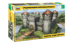 8510 Средневековая каменная крепость 1:72 Звезда