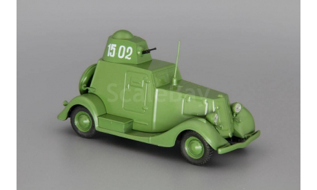 Автолегенды СССР №124 БА-20, журнальная серия Автолегенды СССР (DeAgostini), Автолегенды СССР журнал от DeAgostini, scale43
