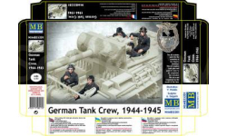 MB35201 Фигуры, Немецкие танкисты, 1944-1945 Master Box 1:35