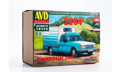 1604AVD  Автомобиль 2304 рефрижератор  1:43 AVD Models