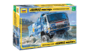 5076 KAMAZ-43509 KAMAZ-мастер 1:72 ЗВЕЗДА, сборная модель автомобиля, scale72, КамАЗ