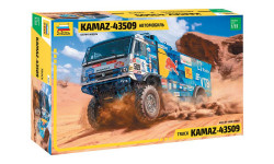 3657 Сборные модели Автомобиль KAMAZ-43509 1:35 Звезда