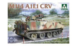 2149 сборная модель M114A1E1 CRV (M114A2) 1/35 Takom
