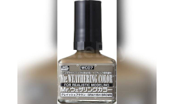 WC07 Смывка 40мл MR.WEATHERING COLOR WC07 GRAYISH BROWN MR.HOBBY
