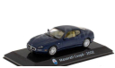 MASERATI Coupe (2002) - Con Vetrina - With Showcase, Blue Altaya 1:43, масштабная модель, scale43