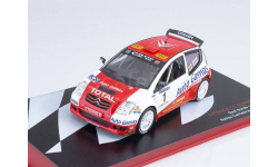 Citroen C2 Super 1600 №1 Winner Rally Cantabria Infinita (Dani Sordo - Marc Marti) 2005 Altaya Rally 1:43