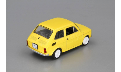 Автолегенды СССР №169 FIAT 126P (ЖЕЛТЫЙ), журнальная серия Автолегенды СССР (DeAgostini), Автолегенды СССР журнал от DeAgostini, scale43