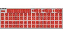 DKM1385	Набор декалей Декор для сидений МАЗ-103 ВАРИАНТ 4 Maksiprof 1:43, фототравление, декали, краски, материалы, scale43