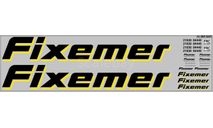 DKP0297	Набор декалей FIXEMER   Maksiprof 1:43, фототравление, декали, краски, материалы, scale43