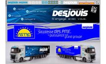 DKP0315	Набор декалей DESJOUIS Вариант 2  Maksiprof 1:43, фототравление, декали, краски, материалы, scale43