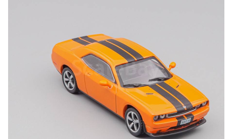 Суперкары №60 Dodge Challenger SRT-8, без упаковки, масштабная модель, DeAgostini, scale43