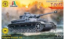 307226 Немецкий танк Т-IV F2 (1:72) МОДЕЛИСТ, сборные модели бронетехники, танков, бтт, scale72
