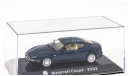 MASERATI Coupe (2002) - Con Vetrina - With Showcase, Blue Altaya 1:43, масштабная модель, scale43