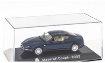 MASERATI Coupe (2002) - Con Vetrina - With Showcase, Blue Altaya 1:43, масштабная модель, scale43