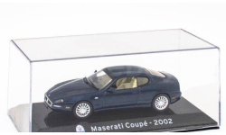MASERATI Coupe (2002) - Con Vetrina - With Showcase, Blue Altaya 1:43